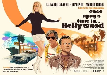 Once Upon a Time... in Hollywood (2019) 1500 x 1061 Quentin tarantino, Hollywood