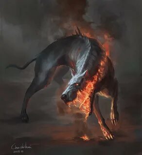 Огненная собака - 57 фото - картинки и рисунки: скачать бесп
