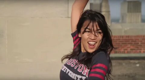 Alexandria Ocasio-Cortez Breakfast Club Dance Video.