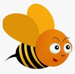 Bee Png - Con Ong Hoat Hinh, Transparent Png , Transparent P