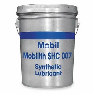 ✔ MOBIL 105810 Mobilith SHC 007,Semi Fluid Grease,5 gal 🔥 ку
