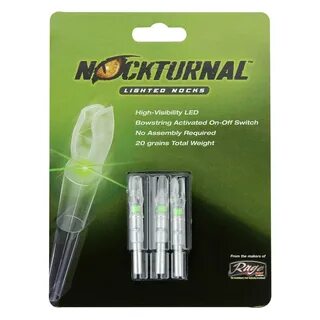 Nockturnal ® NT-505 - Green X-Lighted Nock - RECREATIONiD.co