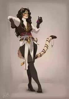 Pin by Kyle Butler on Character Art Cat girl, Tabaxi pirate 