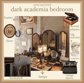 The Dark Academia Aesthetic. Inspired by old literature and 