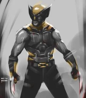 Image result for wolverine armor yellow dofp Wolverine movie