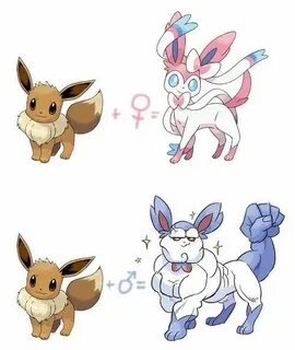 Sylveon's Real Evolution Pokemon eevee, Pokemon, Anime funny