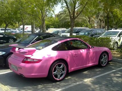 Pink Porsche Carrera Pink is the new matte black. Or maybe. 