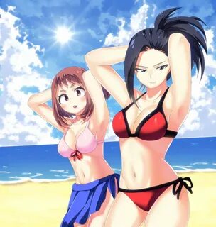 Supériorité fin bas momo yaoyorozu bikini la sympathie Attac