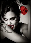 Download Gratis Hitung Dracula Halloween Make-up Vampire Tat