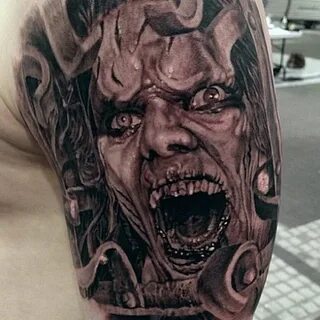 The Jackal from 13 Ghosts by Jose Perez Water tattoo, Horror