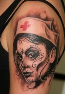 I love this, not brave enough to do it 😔 Nurse tattoo, Tatto