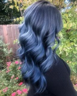 10 Grey Hair Colour Styles New Idea Magazine Blue hair balay