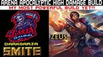 Smite Arena Zeus Apocalyptic High Damage Build My Most Power