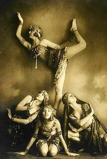 Traveling through history of Photography...Dancers in Egypti