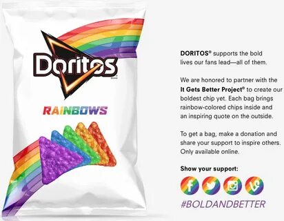 Tastes Like Fabulous: Doritos Introduces New LGBT Themed Rai