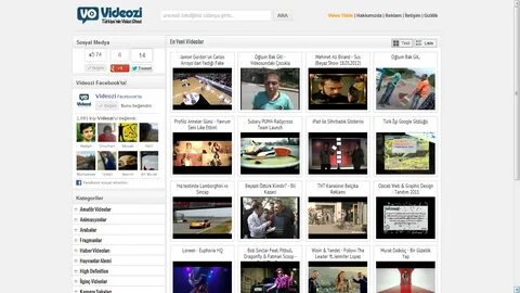 Videozi Türkiye'nin Video Sitesi - YENİLENDİ! - Ocabbaroglu 