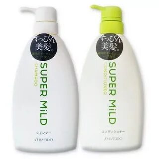 Shiseido Super Mild Hair Care Set: Shampoo & Conditioner 2 x