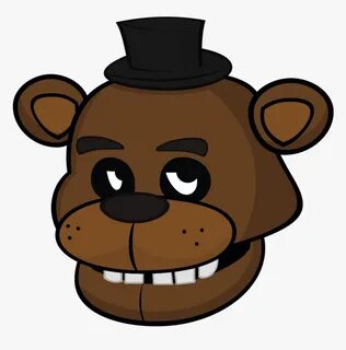 Freddy Fazbear Face Png , Png Download - Freddy Fazbear Head