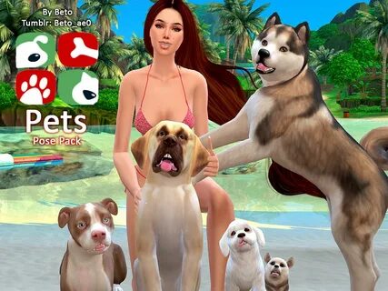 The Sims Resource - Pets - Pose Pack