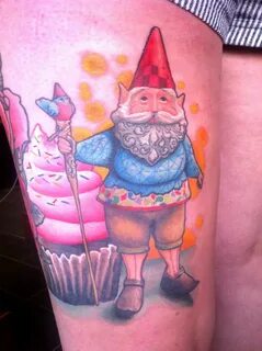 Pin by Marissa Haire on Gnome Tattoos Cupcake tattoos, Art t