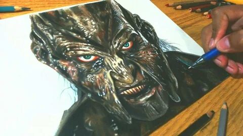 Drawing Jeepers Creepers Desenhando Olhos Famintos - YouTube