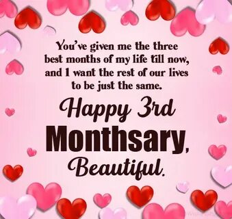 150 Romantic Happy Monthsary Messages, Quotes And Images - B