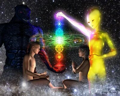 Ancient reptilian, human and Arcturian energies working toge