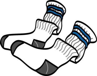 Athletic Crew Socks - Socks Free Clip Art - Png Download - F