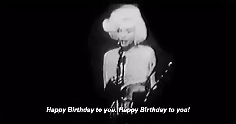 Marilyn Monroe Happy Birthday GIF - Marilyn Monroe Happy Bir