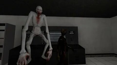 SCP-106 & SCP-096 GMOD 360 - YouTube
