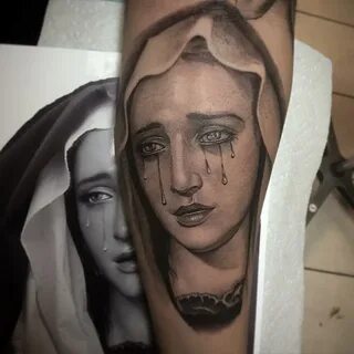 75+ Best Spiritual Virgin Mary Tattoo - Designs & Meanings (