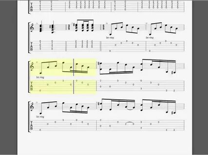 TAB Guitar Pro - Metallica - Nothing Else Matters (Rhythm & 