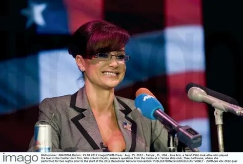 Aug 25, 2012 Tampa , FL, USA Lisa Ann, a Sarah Palin look al