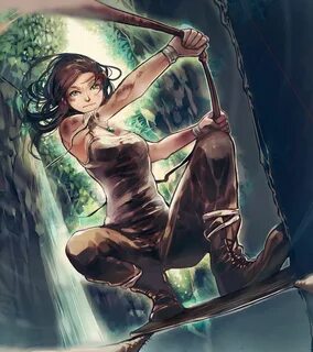 Девушки из игры Tomb Raider