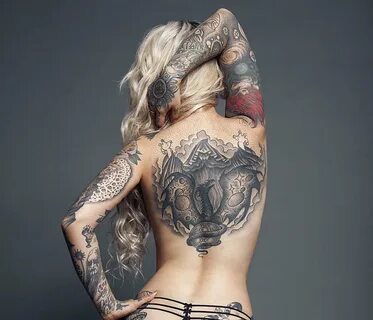 Сексуальные женские татуировки (75 фото)