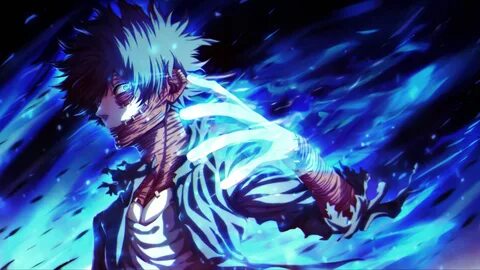 Wallpaper : dabi, Boku no hero, Boku no Hero Academia, blue 