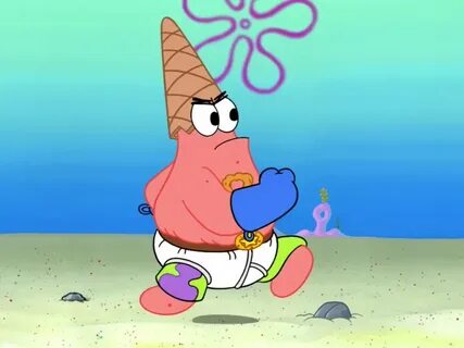 Upvote this picture of Patrick Star before the most viral pa