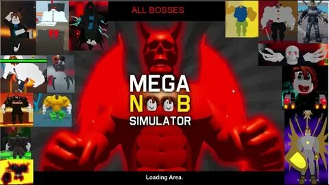A NEW SPOOKTOBER HAS ARRIVED! Mega Noob Simulator All Bosses