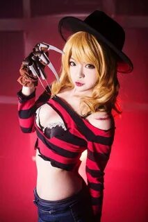 💀 Freddy vs. Jason 💀 cosplay by Misa Chiang and Chihiro-千 尋 