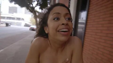 Watch Liza Koshy Hilariously Run NAKED Around the City! (Exc