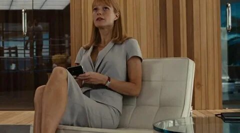 La chaise Knoll de Pepper Potts (Gwyneth Paltrow) dans Iron 