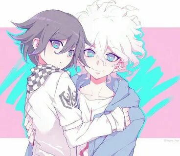 Kokichi Ōma Nagito Komaeda Эскизы персонажей, Фан арт, Фейс-