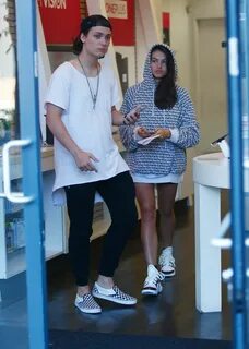 Thylane Blondeau with her boyfriend at T-Mobile -02 GotCeleb