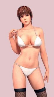 Kasumi White Bikini by Chrissy-Tee.deviantart.com on @Devian