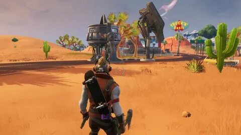 Fortnites desert Truck Stop to receive changes with new Rift