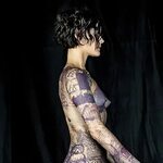 Jaimie Alexander is painted - Other Crap