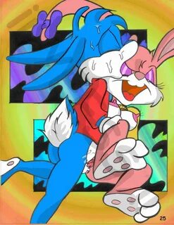Xbooru - babs bunny buster bunny comic star's entrance tiny 