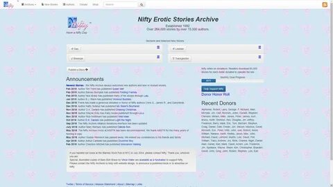 Nifty stories search