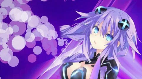 Hyperdimension Neptunia Purple Heart Wallpaper by Jessymoonn