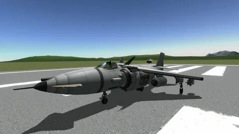 Kerbal Harrier Jump Jet VTOL - YouTube